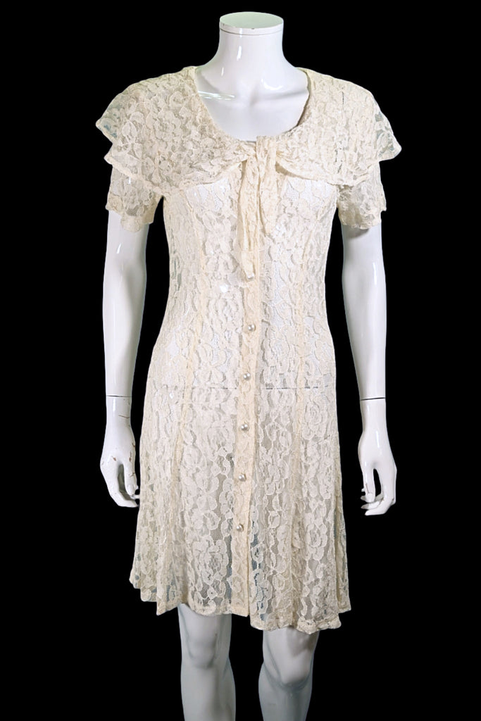 CODE A コードエー　vintage like lace dress Nostalgie – axes femme from JAPAN
