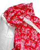 Vintage 50s Novelty Print Rockabilly Americana Square Dance Mini Dress M