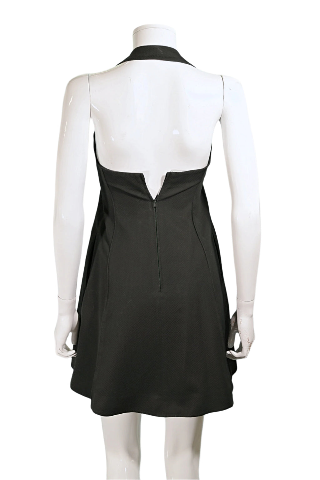 Vintage Claude Montana Black Mini Halter Dress, 'Montana' Made in Ital Papillon Vintage Shop Vintage Claude Montana Black Mini Halter Dress, 'Montana' Made in Ital Papillon Vintage Shop
